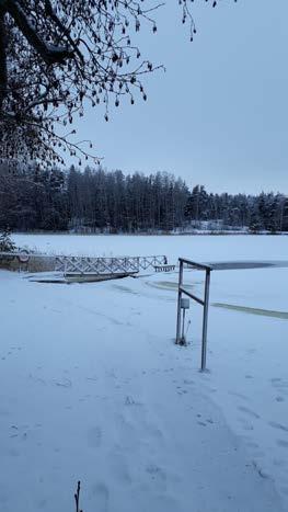 Uudenvuoden iltapalalla. Ruokailijoita.