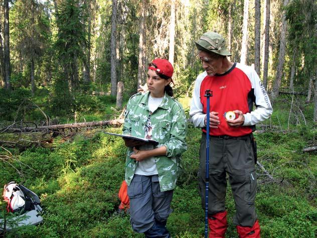 Kolari 2007 tasolla. Yhtenä tavoitteena oli tunnistaa laajalla alueella esiintyvien puustokuolemien syitä.