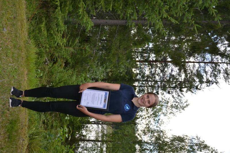koiraharrastaja Ea Marjokorpi, Aliina Mäkinen oli estynyt saapumasta,