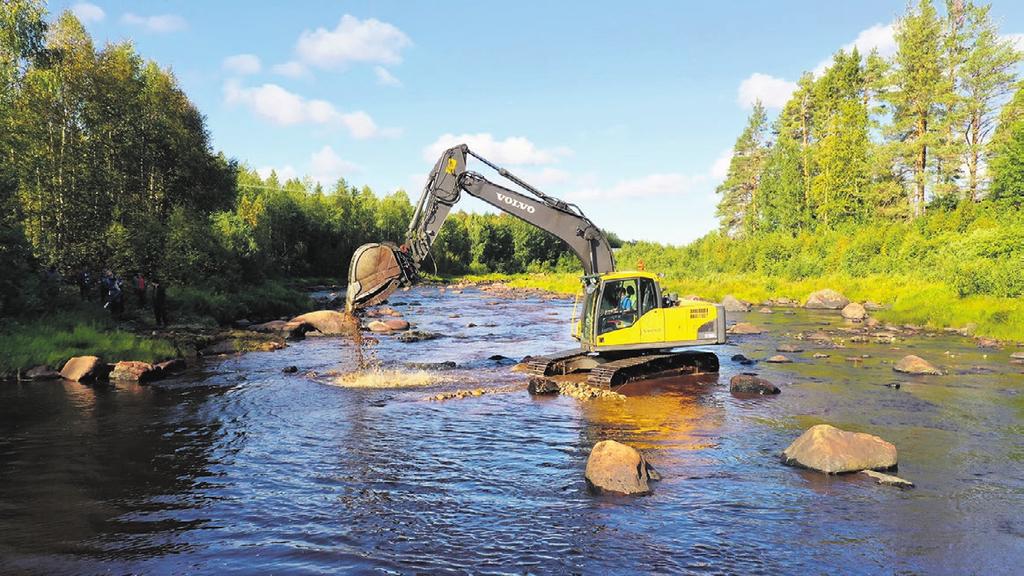 Lapin ELY-keskukselta saatu rahoitus kattaa toimia Kuivajoen osalta vielä ensi vuoden 2021 sekä Olhavanjoella vuoteen 2022 saakka.