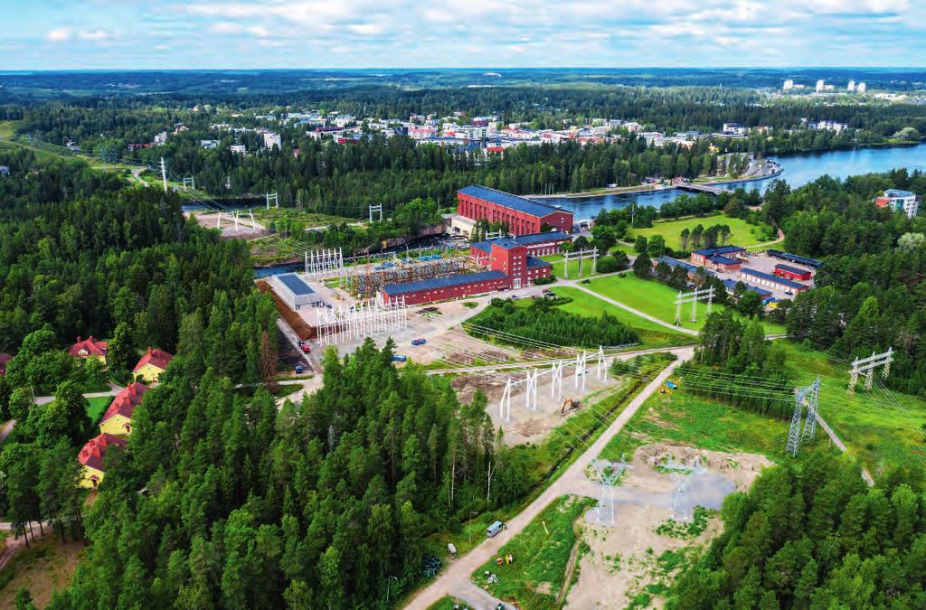 TEEMA Imatra 1929 ja 2020 Vuonna 1929 otettiin käyttöön Imatran vesivoimalaitos ja Imatran sähköasema, joka oli Suomen kantaverkon ensimmäinen sähköasema.