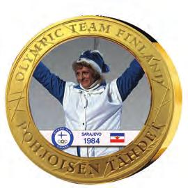 Seitsemän kullatun mitalin kokoelma kertaa suomalaista olympiahistoriaa ja kunnioittaa menestyneitä