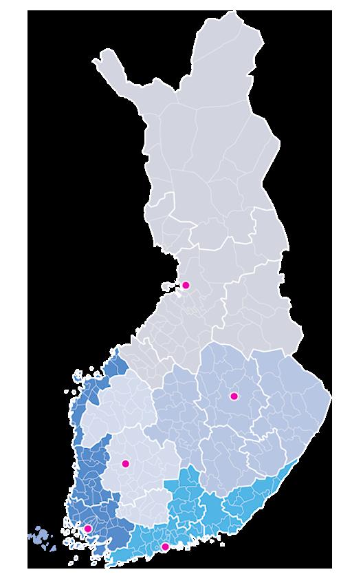 tavoitteiden saavuttamista Vastaa hankkeiden sisällöllisiin kysymyksiin Verkostoi,