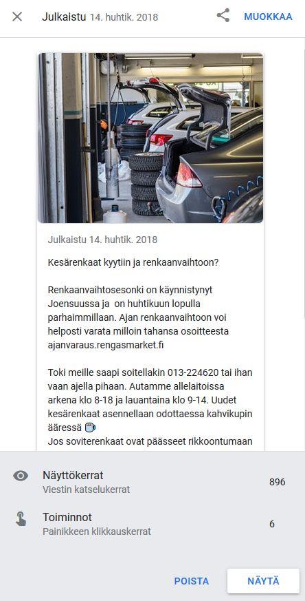 Postauksien rooli: - Näyttää, mitä tapahtuu -