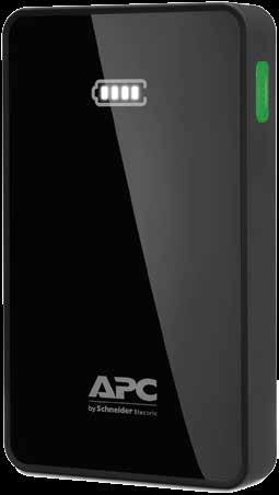 Kapasiteetti enintään 6 000 mah APC M5BK-EC Luotettava laturi kahdelle laitteelle APC M5BK-EC Kaksi latausliitäntää Vakaa suorituskyky Taskukokoinen Kapasiteetti: 5 000 mah Mitat: 10,8 x 6,4 x 1,4 cm