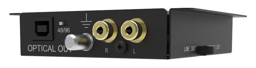 ESSENTIAL III Digital Osat, toiminnot ja liitännät 1 VIRTAKYTKIN 2 PORRASTETTU VETOPYÖRÄ 3 PHONO-/LINJALÄHTÖLIITÄNTÄ, MAAJOHTIMEN KIINNITYSRUUVI 4 PHONO-/LINJALÄHTÖLIITÄNTÄVALINTAKYTKIN 5