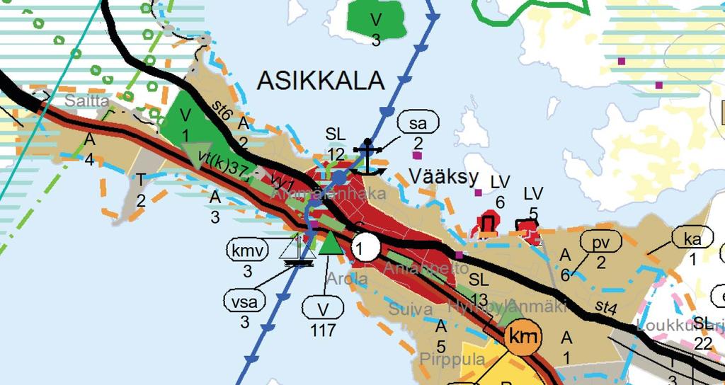 Kaavaselostus 7/17 2.2 Kaava-aluetta koskevat suunnitelmat ja selvitykset 2.2.1 Valtakunnalliset alueidenkäyttötavoitteet Valtakunnalliset alueidenkäyttötavoitteet ovat osa maankäyttö- ja rakennuslain mukaista alueidenkäytön suunnittelujärjestelmää.