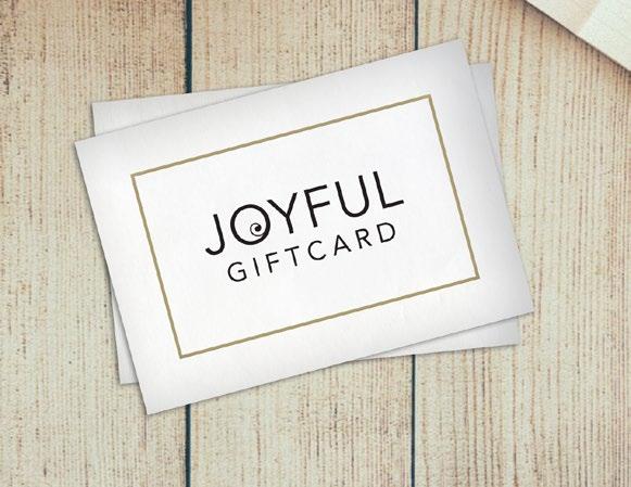Henkilöstö- ja yrityslahjana suuren suosion saavuttanut Joyful -lahjakortti sopii moneen tilanteeseen kuten esimerkiksi lahjaksi, palkinnoksi, henkilökunnan motivoimiseen, käytettäväksi