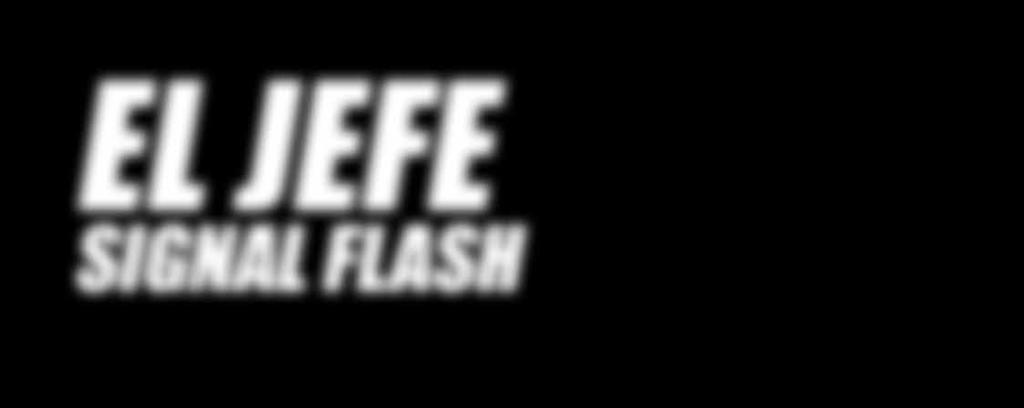 El Jefe signal FLASH SYTYTYS JA PAMAHDUS Merkinantopamaus, joka CE-hyväksytty P1