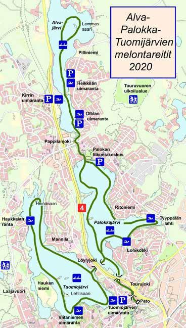 Melomaan ja kalalle Jyväskylän kaupungin alueella vapaaajan kalastuksen piiriin kuuluvat Tuomiojärvi ja Köhniönjärvi. Näiden järvien toimenpiteistä vastaa Jyväskylän kaupungin liikuntapalvelut.