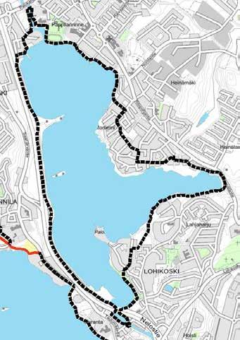 6.2 Palokkajärven Kehä Sininen Palokkajärvi on osoitettu Jyväskylän kaupungin yleiskaavassa vastaavalla Kehä Sininen -kehittämismerkinnällä kuten Jyväsjärvi ja Tuomiojärvi.