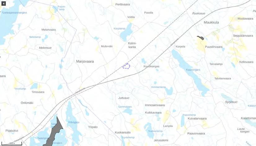 Alueella tai sen välittömässä läheisyydessä ei ole muinaismuistoja tai muinaishautoja. Lähimmät Natura-alueet on esitetty kartalla kuvassa 5.