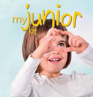myjunior Ensimmäinen sektorimatriisijärjestelmä pediatriseen hammashoitoon Kaikki tarvittava yhdessä pediatrisessa sektorimatriisirenkaassa, johon on integroitu pihdit.