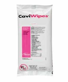 CaviWipes desinfektiopyyhkeet 17 % 160 kpl, 175 mm x 225 mm Til.nro 4731160 13,97 e CaviCide 17 %, 700 ml spraypullo Til.
