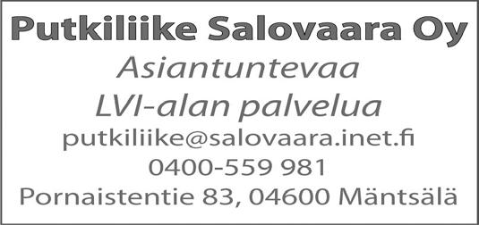 tuotantoeläimet, hevoset - ajanvaraukset ark. klo 8-9 puh. 0400-483 994 www.