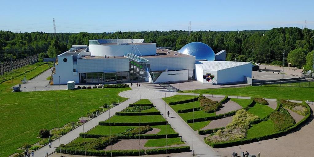 VERTAILUKOHTEET - HEUREKA Heureka on Vantaalla sijaitseva vuonna 1987-1989 rakennettu ja 1989 avattu noin 10 500 k-m² laajuinen tiedekeskus.