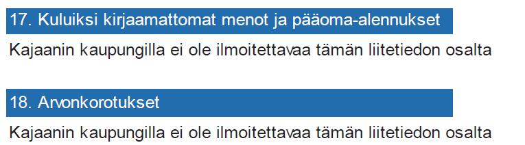 4.4 Tasetta koskevat liitetiedot