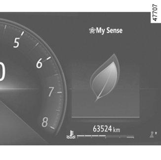 AJO-OHJEITA, ECO-AJO (2/7) A 1 B 1 Kojetaulussa A tai B Automallista riippuen tietojen näyttö voidaan järjestää ja räätälöidä monitoiminäytössä valitun kojetaulun tyylin mukaisesti.