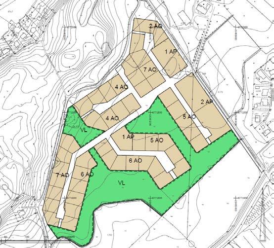 Alustavat kaavaluonnosvaihtoehdot: vasemmalla VE1 ja oikealla VE2. 4.5.