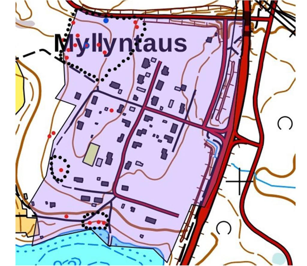 Asemakaavaa varten laaditun luontoselvityksen tulokset Alueen luonnonpiirteet ja luontotyypit: Keski-ikäiset kuusivaltaiset tuoreet kangasmetsät on luokiteltu Suomen luontotyyppien