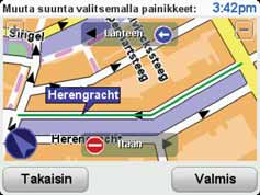 Voit tehdä korjauksen karttaasi valitsemalla Karttakorjaukset päävalikosta ja valitsemalla sitten Korjaa karttavirhe. Seuraavat korjaustyypit näytetään.