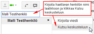 Jokaisella Gmail-tilin omistajalla on kuitenkin mahdollisuus käyttää tätä pikaviestiominaisuutta kirjautumalla sähköpostiinsa.