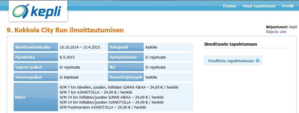 aukeaa ikkuna: Klikkaa nappulaa