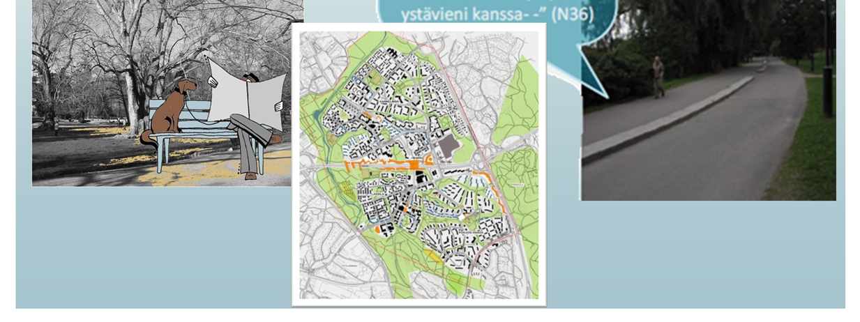 Esikaupungin täydennystä kokemusperäistä paikkatietoa hyödyntäen pehmogis-aineiston käyttämistä täydennysrakentamissuunnitelmien pohja-aineistona Pohjois-Haagan, Lassilan ja Kannelmäen alueella.