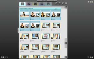 6. Tuotos videoita ja kuvia! Windows XP Liitä kamera tietokoneeseen ja ajaa LoiLoScope EX/AX/FX. Valitse kamera välilehdessä kuvat, jotka haluat polttaa CD / DVD.