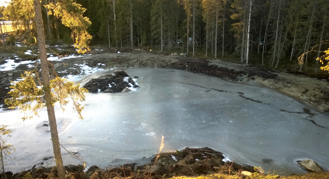 Erään tilan kosteikkoprojekti Kuopion Nilsiässä Nilsiäläinen metsänomistaja Markku Turunen suunnitteli itse avohakkuuleimikon kesällä 2013. Hän kysyi leimikkoon muutamia tarjouksia eri ostajilta.