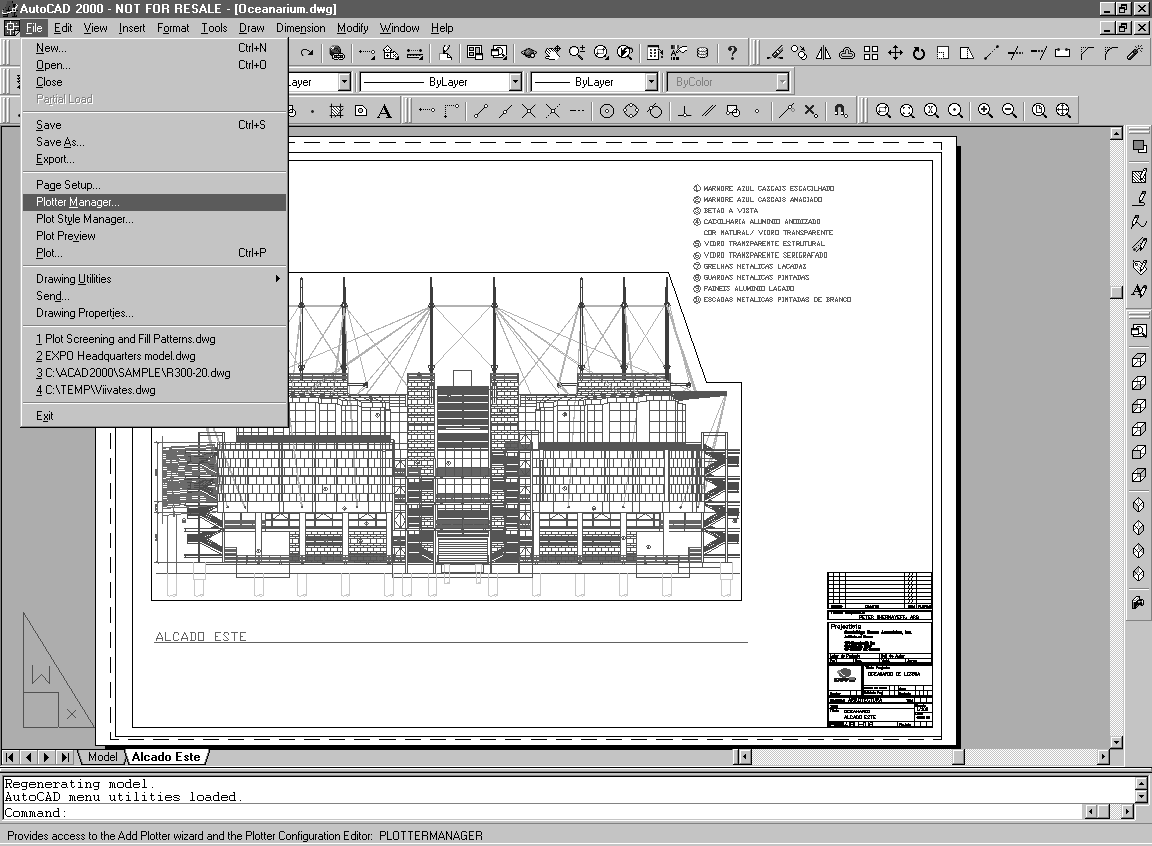 AutoCAD 2000 t u l o s t u s a j u r i n a s e n n u s j a t u l o s t u s a s e t u k s e t Seuraavassa asennettu tulostusajuri toimii