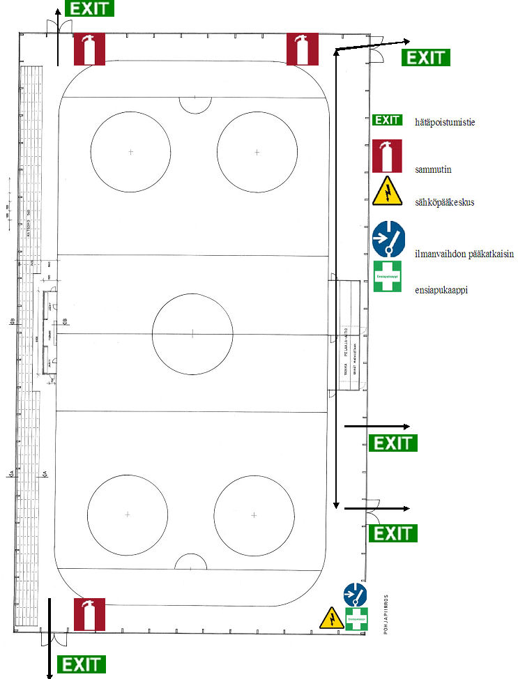 Jäähalli Kuparivuori-halli Paikkakunta/ lähiosoite: Kuparivuorentie 1, Naantali Max yleisömäärä: Kokoontumispaikka: