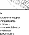 palvelualue vuonna