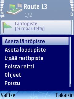 voit etsiä tämän matkan lähtöpisteen.