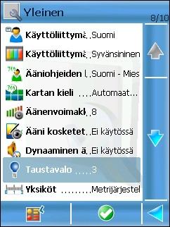 Jokaisessa kartassa voidaan valita eri kieliä, joiden määrä vaihtelee kartan mukaan (esimerkiksi Sveitsin kartassa voidaan valita saksa, ranska, italia ja retoromaani).