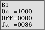 LOGO! Kiertoajan määrittely 3. Tämän jälkeen ohjelma käynnistetään ja LOGO! kytketään parametrointitilaan. Parametrointitilassa tarkastellaan taajuuskytkimen parametrejä.