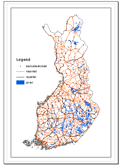 ). 2. Ensimmäisessä vaiheessa valitaan ne tasot, joiden halutaan olevan selitteessä mukana, sekä niiden keskinäinen järjestys. suomi-tason voi ottaa pois.