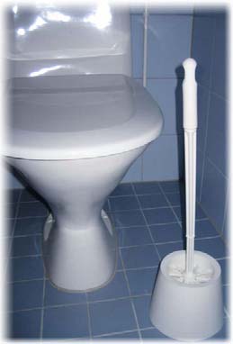 WC-harja WC-harjalla pestään WC-allas