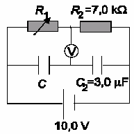 Fotoni 6 6-3 Q1 Q CU U I 417, V ja C on kondensaattorisysteemin kapasitanssi.