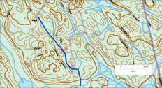 240 "Rautalanoja 2" Terälahti Erittäin tummavetinen hakkuuaukolla virtaava uoma. Paloveden alue VALUMA-ALUEEN NUMERO 35.