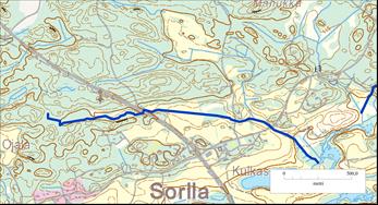 UOMAN PITUUS (km) 2,3 Sorilanjoki RAKENTEET 2 rumpua/putkea Osittain luonnontilainen KESKIVIRTAAMA (l/s) 11 NÄYTEPÄIVÄMÄÄRÄ 40289 KOKONAISTYPPI (µg/l) 1700 KOKONAISFOSFORI (µg/l) 36 SAMEUS (FNU) 26