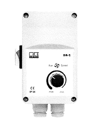 KÄYTTÖOHJEET BRUKSANVISNINGAR (01/09) (D-T01 & D-S03) DR-1 ja 3 KATTOTUULETTIMEN KIERROSLUKUSÄÄDIN TAKVENTILATORNS VARVTALSREGULATOR!!! TÄRKEÄÄ!