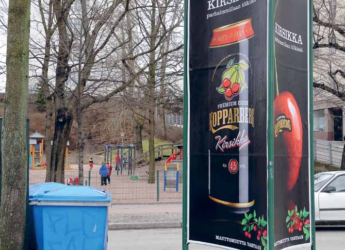 5.4. Sarjakuva Keikan jälkeen. Keskustelutehtävä Ikäsuositus: 6. luokasta aikuisiin Tavoite: Huomata, että kannattaa suhtautua kriittisesti alkoholin näkymiseen idolien ja julkkisten esiintymisessä.