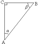 Tehtäviä 61. Voidaanko trigonometrisiä funktioita soveltaa kaikissa kolmioissa? 6. a) Mikä on kulman α vastainen kateetti? b) Mikä on kulman α viereinen kateetti?