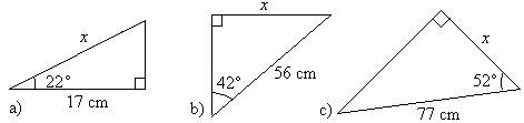 Ilmoita kulman suuruus asteen tarkkuudella, kun a) 0,996 b) 0,08 c) 0,695 sin 91.