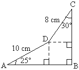 100. Mikä on kuvion pinta-ala? 101. Kuinka suuri on kulma α, kun kuvion pinta-ala on 7,0 m?