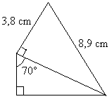 Laske sivut AB ja BC millimetrin tarkkuudella. (yo kevät 1984) 10.