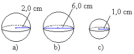 Tehtäviä 79. Piirrä pallo, jonka säde on 4,0 cm. 80. Piirrä puolipallo, jonka halkaisija on 10,0 cm. 81.