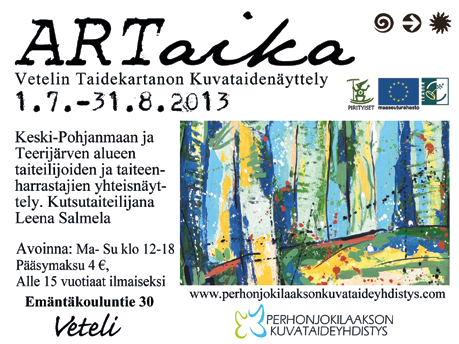 Vetelin Taidekartano VETELI Museolla soi Kangastie 7, Vimpeli Pelimannimusiikkia museolla Suksitehdasmuseon ja pesäpallomuseon
