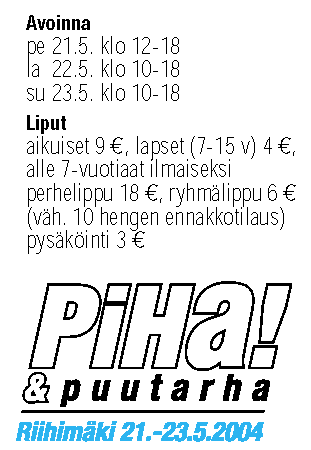 050 5211 666, 019-765 488 faksi 019-765 411 www.hyrinet.fi/ekokaari Toimituskunta: Mirkka Anttalainen, Riihimäen ympäristönsuojelusuunnittelija mirkka.anttalainen@riihimaki.